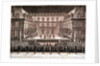 Performance of the opera 'Alceste', performed in the Marble Courtyard at the Chateau de Versailles by French School