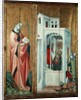 A Holy Martyr and St. Andrew's Disciple Extinguishing the Fire, left hand panel of the Thouzon altarpiece, School of Provence by French School
