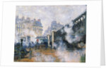 The Pont de l'Europe, Gare Saint-Lazare, 1877 by Claude Monet