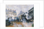 The Pont de l'Europe, Gare Saint-Lazare, 1877 by Claude Monet