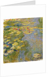 The Waterlily Pond, 1917-19 by Claude Monet
