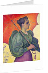 Woman with a Parasol, 1893 by Paul Signac