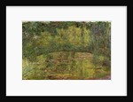 The Japanese Bridge, 1918 by Claude Monet