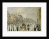 The Boulevards under Snow, 1879 by Camille Pissarro