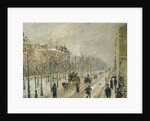 The Boulevards under Snow, 1879 by Camille Pissarro