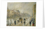 The Boulevards under Snow, 1879 by Camille Pissarro