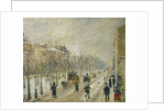 The Boulevards under Snow, 1879 by Camille Pissarro
