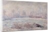 Frost near Vetheuil, 1880 by Claude Monet