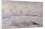 Frost near Vetheuil, 1880 by Claude Monet