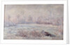 Frost near Vetheuil, 1880 by Claude Monet