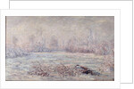 Frost near Vetheuil, 1880 by Claude Monet