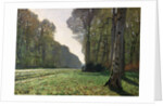 The Road to Bas-Breau, Fontainebleau, c.1865 by Claude Monet