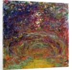 The Rose Path at Giverny, 1920-22 by Claude Monet