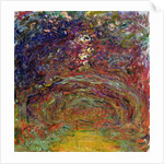 The Rose Path at Giverny, 1920-22 by Claude Monet