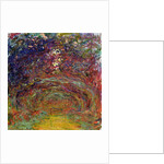 The Rose Path at Giverny, 1920-22 by Claude Monet