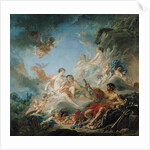The Forge of Vulcan, tapestry cartoon, 1757 by Francois Boucher