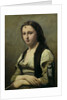 The Woman with the Pearl, c.1842 by Jean Baptiste Camille Corot