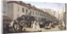 The Arrival of a Stagecoach at the Terminus, rue Notre-Dame-des-Victoires, Paris, 1803 by Louis Leopold Boilly
