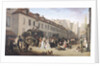 The Arrival of a Stagecoach at the Terminus, rue Notre-Dame-des-Victoires, Paris, 1803 by Louis Leopold Boilly