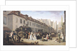 The Arrival of a Stagecoach at the Terminus, rue Notre-Dame-des-Victoires, Paris, 1803 by Louis Leopold Boilly