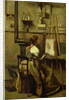 The Studio of Corot, or Young woman seated before an Easel, 1868-70 by Jean Baptiste Camille Corot