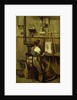 The Studio of Corot, or Young woman seated before an Easel, 1868-70 by Jean Baptiste Camille Corot