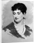 Portrait of Madame Emile Zola, 1874 by Edouard Manet
