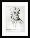 Ms 266 f.257 Portrait of Thomas Wolsey, cardinal of York by Flemish School