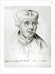 Ms 266 f.257 Portrait of Thomas Wolsey, cardinal of York by Flemish School