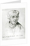 Ms 266 f.257 Portrait of Thomas Wolsey, cardinal of York by Flemish School
