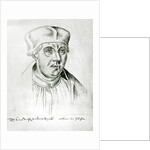 Ms 266 f.257 Portrait of Thomas Wolsey, cardinal of York by Flemish School
