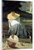 Washerwoman by the River, 1860 by Paul Camille Guigou