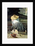 Washerwoman by the River, 1860 by Paul Camille Guigou
