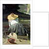 Washerwoman by the River, 1860 by Paul Camille Guigou