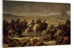 After the Battle of Eylau, 9th February 1807 by Charles Meynier