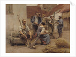 Paying the Harvesters, 1882 by Leon Augustin Lhermitte