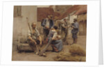 Paying the Harvesters, 1882 by Leon Augustin Lhermitte