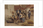 Paying the Harvesters, 1882 by Leon Augustin Lhermitte