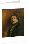 Self Portrait, c.1837 by Ferdinand Victor Eugene Delacroix