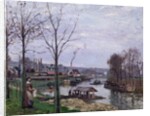 The Washing House, Pontoise Port-Marly, or The Wash-house, 1872 by Camille Pissarro