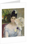 At the Ball, 1875 by Berthe Morisot