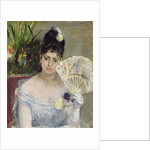 At the Ball, 1875 by Berthe Morisot