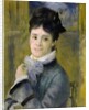 Portrait of Madame Claude Monet 1872 by Pierre Auguste Renoir
