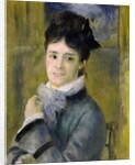 Portrait of Madame Claude Monet 1872 by Pierre Auguste Renoir
