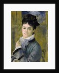 Portrait of Madame Claude Monet 1872 by Pierre Auguste Renoir
