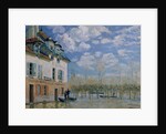 The Boat in the Flood, Port-Marly, 1876 by Alfred Sisley