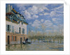 The Boat in the Flood, Port-Marly, 1876 by Alfred Sisley