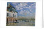 The Boat in the Flood, Port-Marly, 1876 by Alfred Sisley