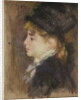 Portrait of a woman, possibly Margot, c.1876-78 by Pierre Auguste Renoir
