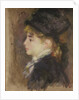 Portrait of a woman, possibly Margot, c.1876-78 by Pierre Auguste Renoir